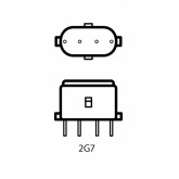 Лампа Philips MASTER PL-S 5W/827/4P 2G7 теплая