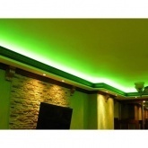 Светодиодная лента 12V SMD-5050 30LED-7,2W/m 10mm зеленая (5m)