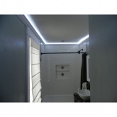 Светодиодная лента 12V SMD-3528 120LED-9,6W/m 8mm холодный белый (5m)