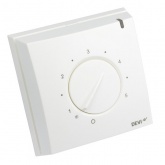 Терморегулятор Devireg 130 с датчиком пола, накладной монтаж