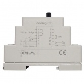 Терморегулятор Devireg 316, -10C-+50C с датчиком пола
