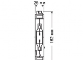 Лампа металлогалогенная Osram HQI-TS 250W/WDL Fc2 (МГЛ)