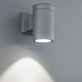 Светильник светодиодный уличный настенный 80 645 NOF-D-W-031-02 7W 3000K 880Lm серый алюминий