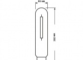 Лампа натриевая высокого давления Osram VIALOX NAV-T 1000W E40 (4050300615288)