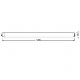Лампа ультрафиолетовая T8 Osram L18W/73 BLB G13, 590 mm