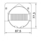 Датчик движения ИЭК ДД 009 черный макс нагрузка 1100Вт угол обзора 180град дальность 12м IP44