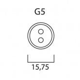 Люминесцентная линейная лампа Sylvania для овощей, фруктов, рыбы T5 FHE35W Foodstar Fresh 6400K G5