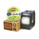 Кабель витая пара Cavel неэкранированный LAN 540 GI U/UTP 4х2хAWG24 cat 5e PVC [300м] (провод для интернета)