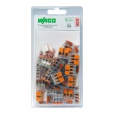 Клеммник WAGO 3 (одножильных или многожильных) х 0,08-4 мм 32A Cu [уп. 50шт]