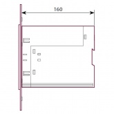 Блок автоматического управления переключением источников питания ABB (АВР) ATS022