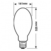 Лампа ртутная Osram HQL 700W E40