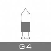 Лампа галогенная HC FR 20W 12V G4 матовая