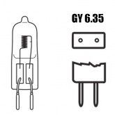 Лампа галогенная HC CL 50W 12V GY6.35 прозрачная