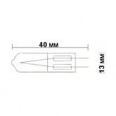 Лампа галогенная капсульная Foton HCS FR 20W 220V G4 матовая