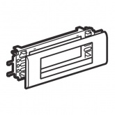 Рамка с суппортом DLP Legrand Mosaic на 6 модулей для крышки 65мм