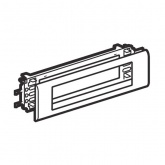 Рамка с суппортом DLP Legrand Mosaic на 8 модулей для крышки 65мм