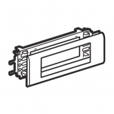 Рамка с суппортом DLP Legrand Mosaic на 6 модулей для крышки 85мм