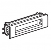 Рамка с суппортом DLP Legrand Mosaic на 8 модулей для крышки 85мм