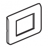 Рамка Legrand Mosaic 3 модуля белая