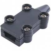 Заглушка ЭРА ERABL- Z для Белт-лайт (на 2 жилы), черный