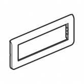 Рамка Legrand Mosaic 8 модулей горизонтальная белая