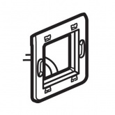 Суппорт Legrand Batibox 2 модуля с подсветкой 0,03Вт