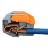 Клеммник WAGO 3 (одножильных или многожильных) х 0,08-4 мм 32A Cu [уп. 50шт]