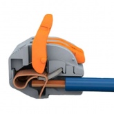 Клеммник WAGO 3 (одножильных или многожильных) х 0,08-4 мм 32A Cu [уп. 50шт]