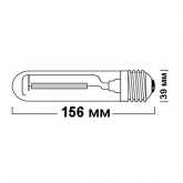 Лампа натриевая высокого давления Sylvania SHP-T 70W E27