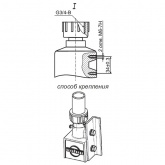 Светильник подвесной НСП-20-500-101(151) 500Вт Е40 IP65 со стеклом