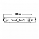 Лампа металлогалогенная BLV HIT-DE 150 nw 4200K RX7s-24 (МГЛ)