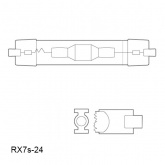 Лампа металлогалогенная BLV HIT-DE 150 nw 4200K RX7s-24 (МГЛ)