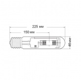 Лампа металлогалогенная BLV Colorlite HIT 150 Green Е40 (МГЛ)