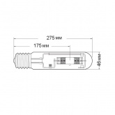 Лампа металлогалогенная BLV Colorlite HIT 400 Green Е40 (МГЛ)