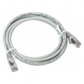 Патч-корд EKF TERACOM PRO Cat.6 экранированный FTP оболочка LSZH серый (2,0м)