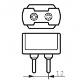 Лампа металлогалогенная BLV HIT 70W dw 5200K G12 (МГЛ)