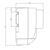Электросчетчик Меркурий 201.7 5-60А/230В кл.т.1,0 однотарифный мех.