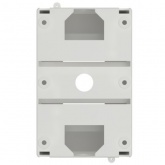 Бокс ИЭК КМПн 1/4 на 4 модуля накладной пластиковый без дверки