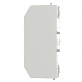 Бокс ИЭК КМПн 1/2 на 1-2 модуля накладной пластиковый без дверки