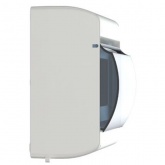 Бокс ИЭК КМПн 2/6 на 6 модулей накладной пластиковый с прозрачной дверкой