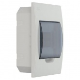 Щит встраиваемый пластиковый ИЭК ЩРВ-П-6 6 модулей с прозрачной дверкой IP41