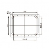 Щит встраиваемый пластиковый ИЭК ЩРВ-П-12 12 модулей с прозрачной дверкой IP41