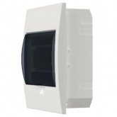 Щит встраиваемый пластиковый ИЭК ЩРВ-П-12 12 модулей с прозрачной дверкой IP41