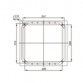 Щит встраиваемый пластиковый ИЭК ЩРВ-П-24 24 модуля (2х12) с прозрачной дверкой IP41