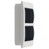 Щит встраиваемый пластиковый ИЭК ЩРВ-П-24 24 модуля (2х12) с прозрачной дверкой IP41