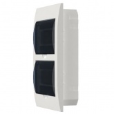 Щит встраиваемый пластиковый ИЭК ЩРВ-П-24 24 модуля (2х12) с прозрачной дверкой IP41