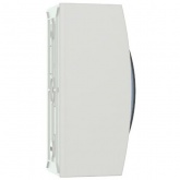 Щит навесной пластиковый ИЭК ЩРН-П-4 4 модуля с прозрачной дверкой IP41 (электрический шкаф)