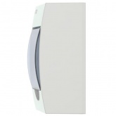 Щит навесной пластиковый ИЭК ЩРН-П-4 4 модуля с прозрачной дверкой IP41 (электрический шкаф)