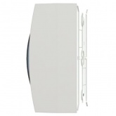 Щит навесной пластиковый ИЭК ЩРН-П-6 6 модулей с прозрачной дверкой IP41 (электрический шкаф)