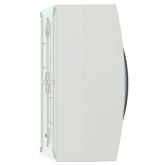 Щит навесной пластиковый ИЭК ЩРН-П-6 6 модулей с прозрачной дверкой IP41 (электрический шкаф)